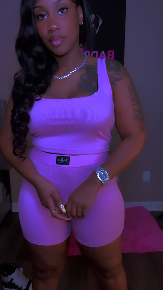 Pink 💕 BDC Ribbed Two Piece